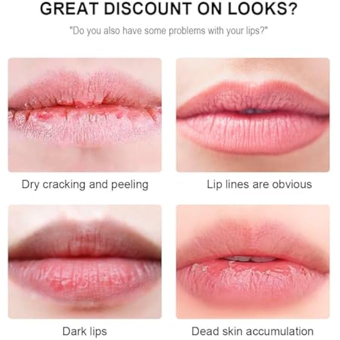 Balm 4 PCS LIP GLOWY BALM, MOISTURIZING WITH VITAMIN E, REDUCES LIP LINES, ENHANCES COLOR, SLEEPING MASK, GLOW OIL, LONG LASTING REPAIRING, SMOOTH & NATURALLY GLOSSY LIPS - Image 2